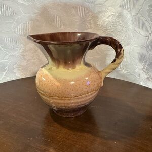 German Drip Glaze Water Pitcher/Vase